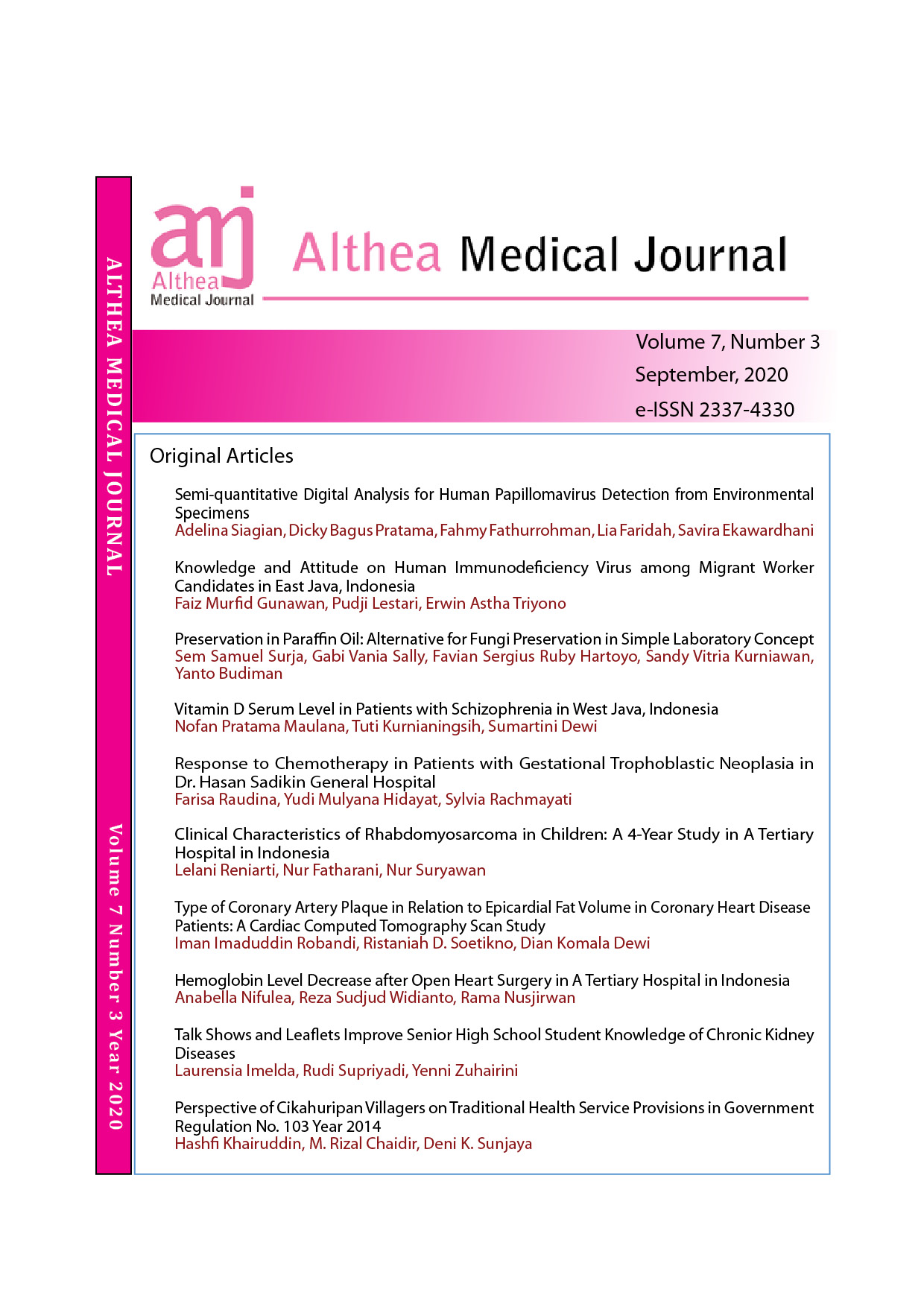 Cover Page