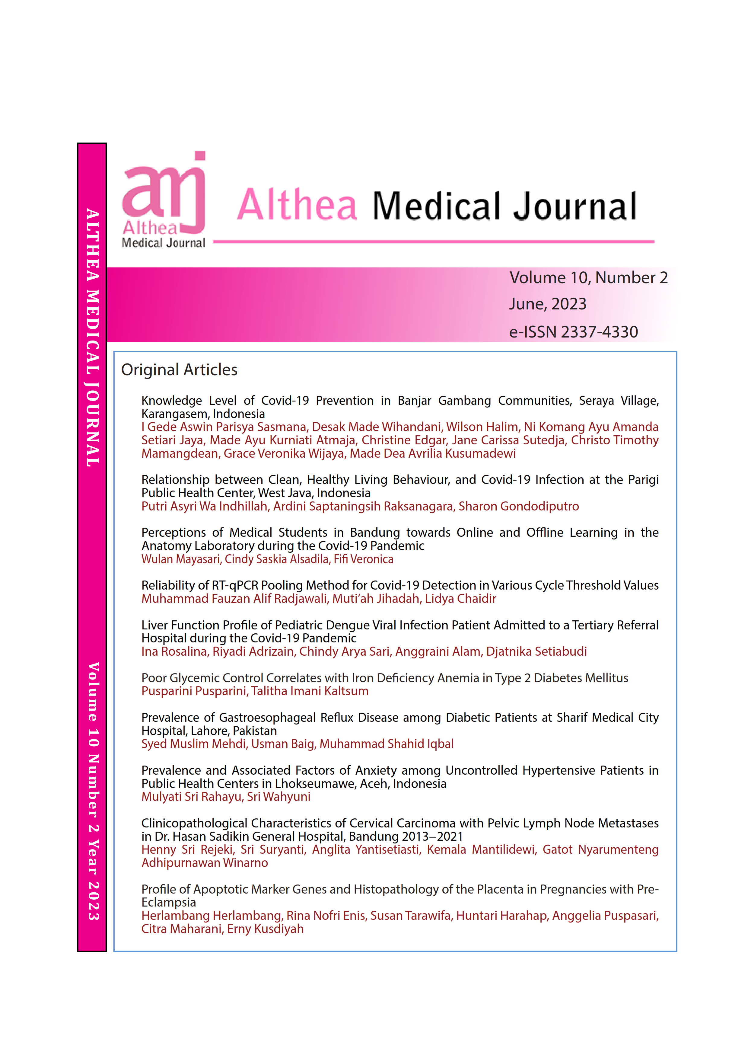 Cover Page